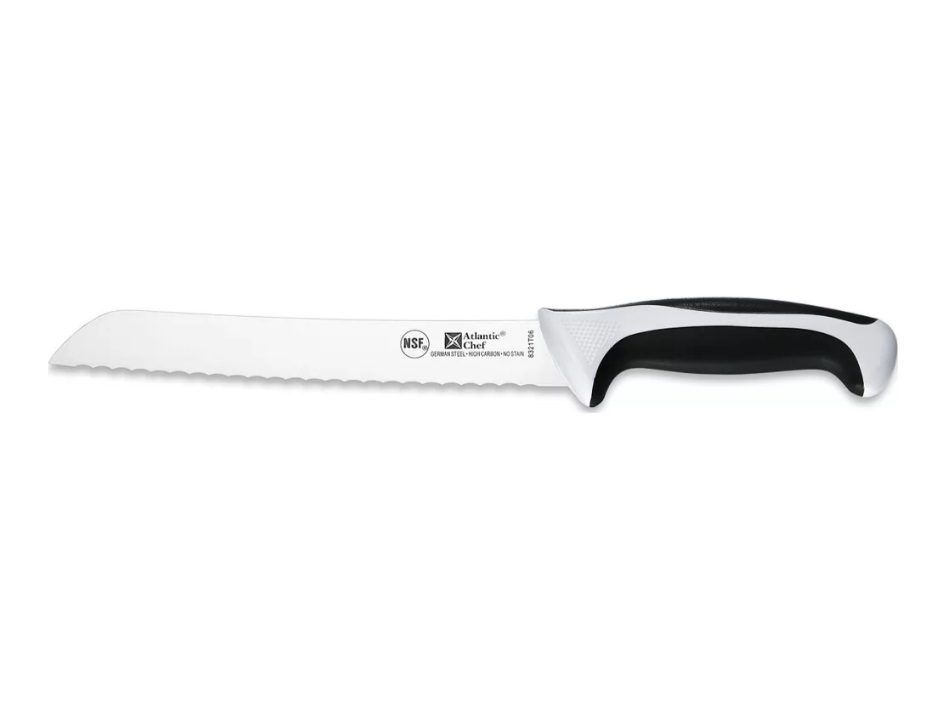 Atlantic Chef Coltello Pane 21Cm Bianco